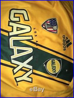 Adidas LA Galaxy 2006 Home MLS Player Issue LS Game Soccer Jersey M