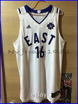 Adidas NBA All Star 2016 Game Team issued sample authentic jersey lebron george