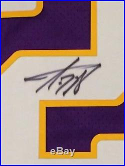 Adrian Peterson SIGNED Vikings GAME ISSUED TEAM ISSUED JERSEY 2007