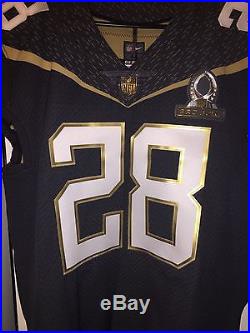 Adrian Peterson game issued PSA DNA 2016 Pro Bowl jersey