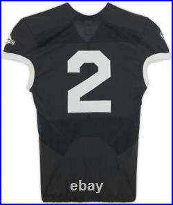 Air Force Falcons Team-Issued #2 Gray Jersey from the 2018 NCAA Item#12770458