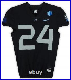 Air Force Falcons Team-Issued #24 Black Jersey from the 2022 NCAA Item#12735269