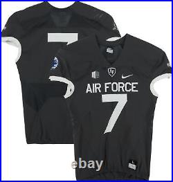 Air Force Falcons Team-Issued #7 Gray Jersey from the 2018 NCAA Item#12770463