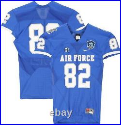 Air Force Falcons Team-Issued #82 Blue Jersey with 70 Patch from Item#12770449