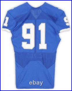 Air Force Falcons Team-Issued #91 Blue Jersey with 70 Patch from