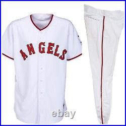 Albert Pujols Los Angeles Angels Game Issued Uniform Jersey Pants MLB Auth 2013