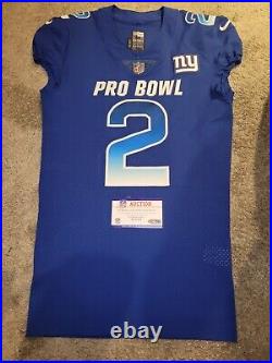 Aldrick Rosas 2018 New York Giants Game Issued Pro Bowl Jersey