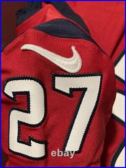 Alex Austin Houston Texans NFL Team Issued Battle Red Game Jersey (Oregon State)