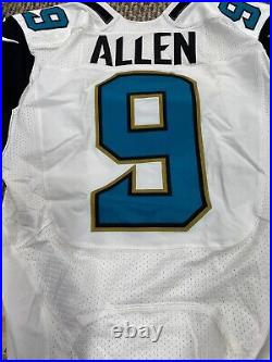 Allen #9 Game Issued Jacksonville Jaguars NIKE Jersey size 44 2016