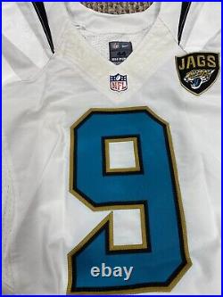 Allen #9 Game Issued Jacksonville Jaguars NIKE Jersey size 44 2016