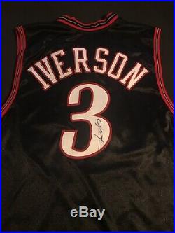 Allen Iverson 2005-06 Philadelphia 76ers Game Issued ProCut Jersey AUTO Used