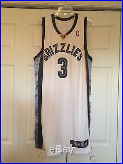 Allen Iverson 2009-2010 Game Issued Pro Cut Memphis Grizzlies Home Jersey