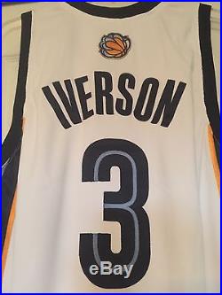 Allen Iverson 2009-2010 Game Issued Pro Cut Memphis Grizzlies Home Jersey
