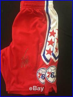 Allen Iverson Autographed Philadelphia 76ers Game Issued 2014-15 Uniform