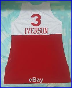 Allen Iverson Game Issued Pro Cut 2003 GAME JERSEY