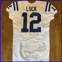 Andrew Luck Signed Autographed Colts Game / Team Issued Jersey 2014