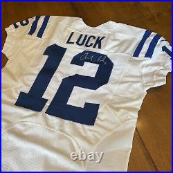Andrew Luck Signed Autographed Colts Game / Team Issued Jersey 2014