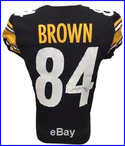 Antonio Brown Signed Pittsburgh Steelers 2017 Game Issued Jersey JSA WP876892