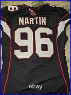 Arizona Cardinals Kareem Martin #96 Game Issued Jersey NFL Rare Black