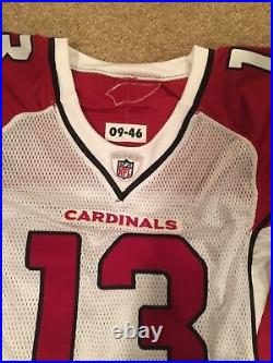 Arizona Cardinals Kurt Warner Super Bowl XXXVI game issued Jersey HOF