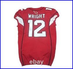 Arizona Cardinals Player Worn Team Issue 2017 Kendall Wright Jersey Size 38