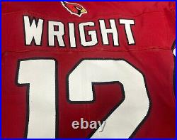 Arizona Cardinals Player Worn Team Issue 2017 Kendall Wright Jersey Size 38