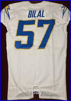 Asmar Bilal Los Angeles Chargers NFL Team Issued Game Jersey (Notre Dame)