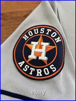 Astros Game Issued Jersey Chas McCormick Worn #20 Road Gray Photomatched 4/12/23