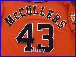 Astros Game Issued Jersey Lance McCullers #43 Used Orange MLB Authentication