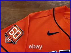 Astros Game Issued Jersey Lance McCullers #43 Used Orange MLB Authentication