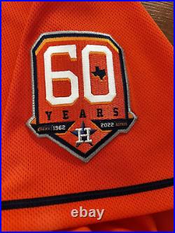 Astros Game Issued Jersey Lance McCullers #43 Used Orange MLB Authentication