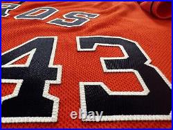 Astros Game Issued Jersey Lance McCullers #43 Used Orange MLB Authentication