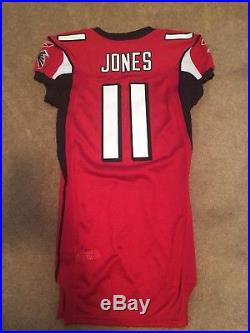 Atlanta Falcons Julio Jones Rookie Season Game Issued Jersey 2011