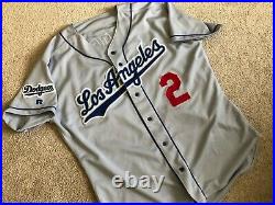 Authentic 1999 LOS ANGELES DODGERS Tommy Lasorda GAME ISSUED Russell Jersey 48