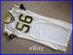 Authentic 2004 UNIVERSITY OF MICHIGAN game worn issued LAMARR WOODLEY jersey