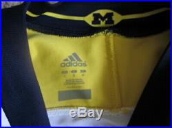 Authentic 2012 UNIVERSITY OF MICHIGAN game worn issued DENARD ROBINSON jersey