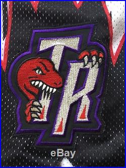 Authentic Champion 95-96 GAME ISSUE Toronto Raptors Jersey Shorts NBA Size 38