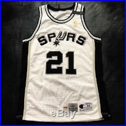 Authentic Champion 96/97 Dominique Wilkins Pro Cut Spurs Jersey Game Issued Used