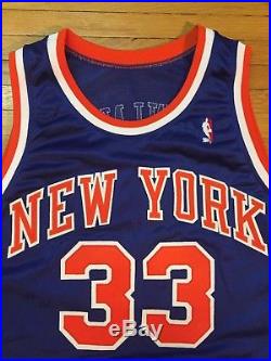 Authentic Champion Pro-Cut Patrick Ewing NY Knicks Game Issued 1992-93 Jersey