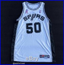 Authentic David Robinson Game Issued Worn Jersey