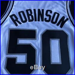 Authentic David Robinson Game Issued Worn Jersey