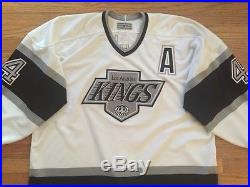 Authentic Game Issued 1995/1996 Los Angeles Kings Rob Blake #4 White A Jersey