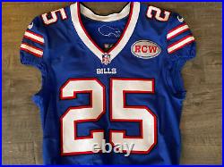 Authentic Game Issued 2014 Buffalo Bills Da'Norris Searcy RCW Jersey Titans NIKE