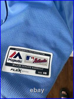 Authentic Game Issued Tampa Bay Rays Spring Training 2019 Jersey