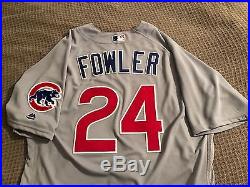 Authentic Game Used Worn Team Issued 2016 Dexter Fowler Chicago Cubs Jersey