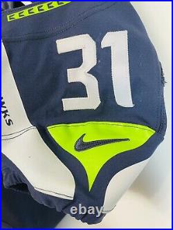 Authentic Kam Chancellor Seattle Seahawks Nike 40 Jersey GAME CUT TEAM ISSUED