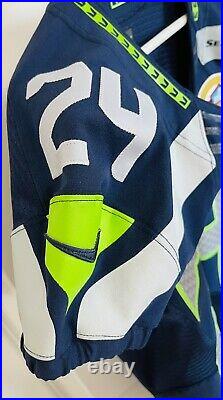 Authentic Marshawn Lynch Seattle Seahawks Nike 42 Jersey GAME CUT TEAM ISSUED