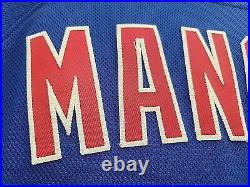 Authentic Nike 2023 Chicago Cubs Blue Trey Mancini Team Issued Game Jersey 46