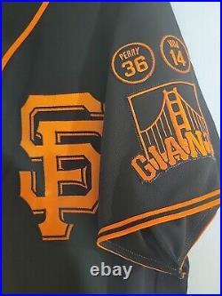 Authentic Nike 2023 San Francisco Giants Joc Pederson Team Issued Game Jersey 48