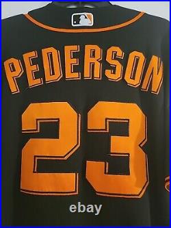 Authentic Nike 2023 San Francisco Giants Joc Pederson Team Issued Game Jersey 48